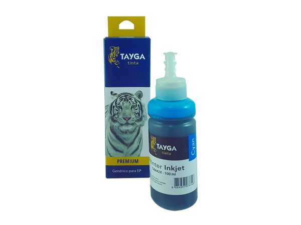 Tinta para cartucho compatible para uso en Epson L110/200/310/455 T6642 Cyan 100 ml